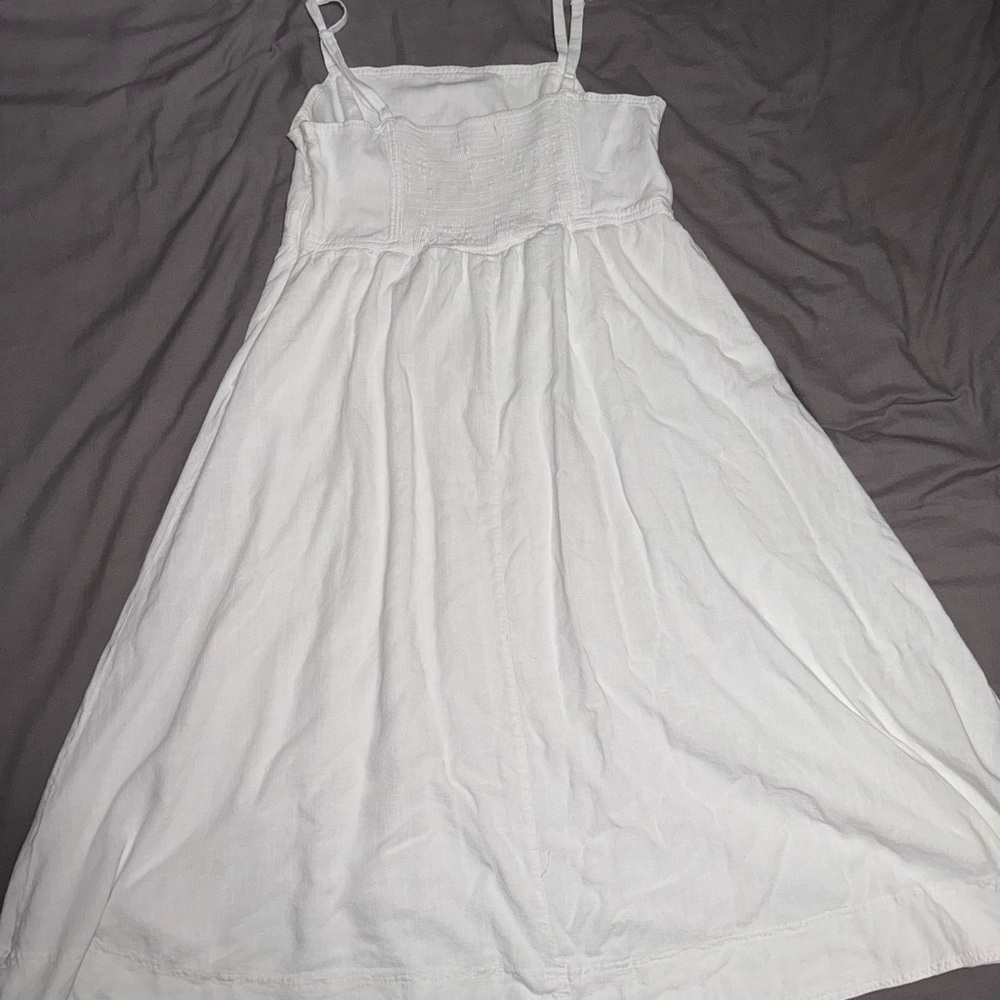 Casual white dress